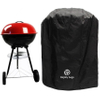 Waterproof Dustproof Barbecue Oven Protection Cover for Round Gas Charcoal Electric Barbecue Outdoor Garden Patio Barbecue Accessory Grill Bag