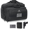 Military Style Gun Case Bag Deluxe Middle Size Tactical Bag Firearm Shooting Case with Lockable Zipper for Shooting Range Outdoor Hunting Bag