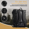 35L Waterproof Dry Bag Backpack - Kayak, Fishing, Boating Accessories - Surf/Skate/Fishing Inspired Outdoor Gear Bag