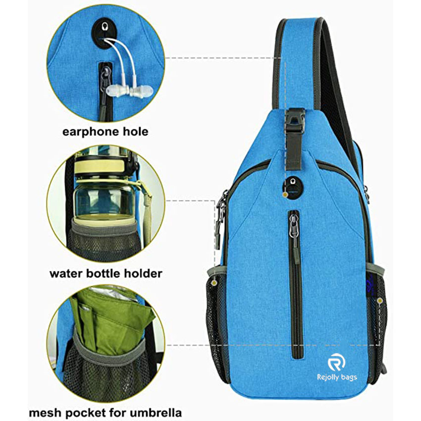 Wholesale Sling Backpack Sling Bag Travel Hiking Chest Bag Daypack