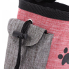Dog Treat Pouch Pet Hands Free Training Waist Bag Drawstring Carries Pet Bag
