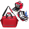 First Aid Backpack Bag Empty Emergency Red Medical Large-Capacity Outdoor Waterproof Rescue Kit