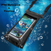 Large Capacity Waterproof Phone Pouch Floating Waterproof Bag Case Sunscreen Glasses Storage Dry Bag for Boating Swimming Kayaking