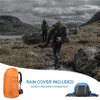 50L Hiking Backpack with Rain Cover for Outdoor Camping, Traveling, Backpacking, Trekking, Mountaineering