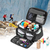 Small Medicine Storage Bag Family First Aid Box for Hiking, Camping and Home