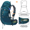 80L Mountain Climbing Camping Backpack for Outdoor Traveling Bag