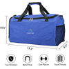 Gym Duffle with Shoe Compartment and Wet Pocket for Women Swim Sports Travel Bag
