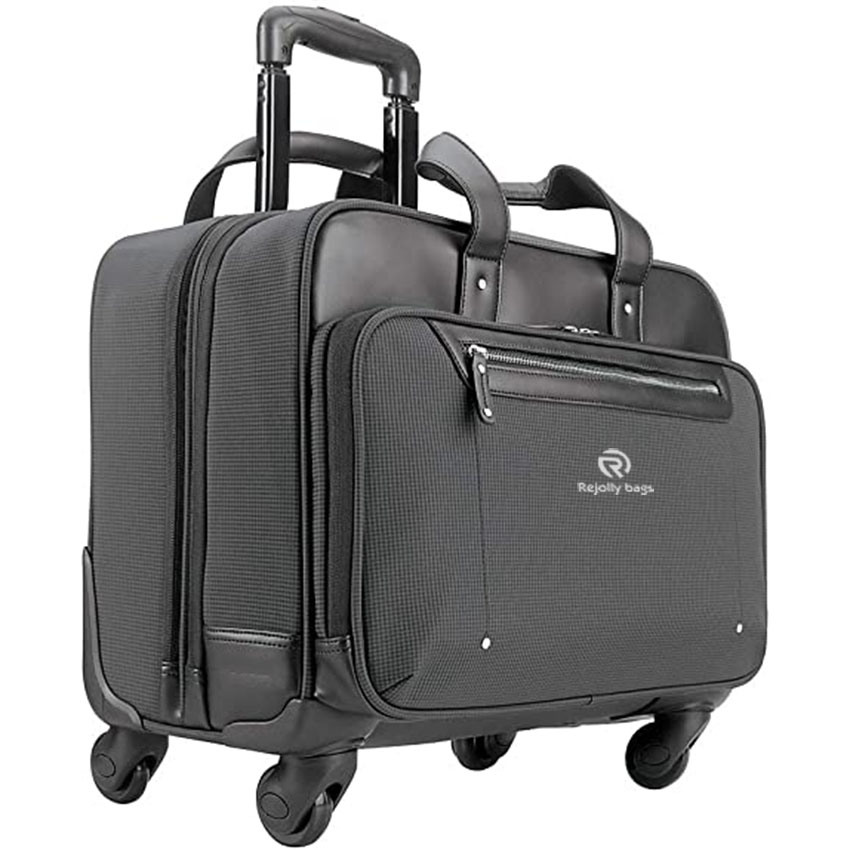 Large Spacious Compartment Accommodating Roolling Case for Business Roller Bag