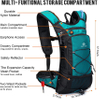Insulated Hydration Backpack Pack with 2L BPA Free Bladder for Outdoor Running Hiking Cycling Camping Hydration Bag