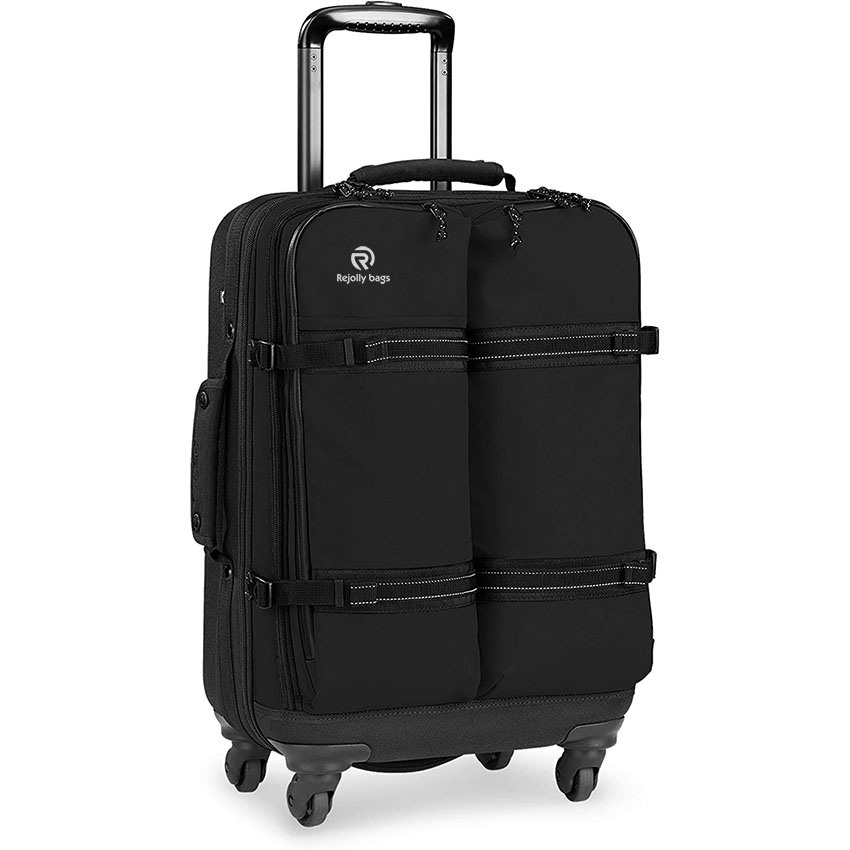 4-Wheel Spinner Carry-on Travel Bag Large Capacity Durable Luggage