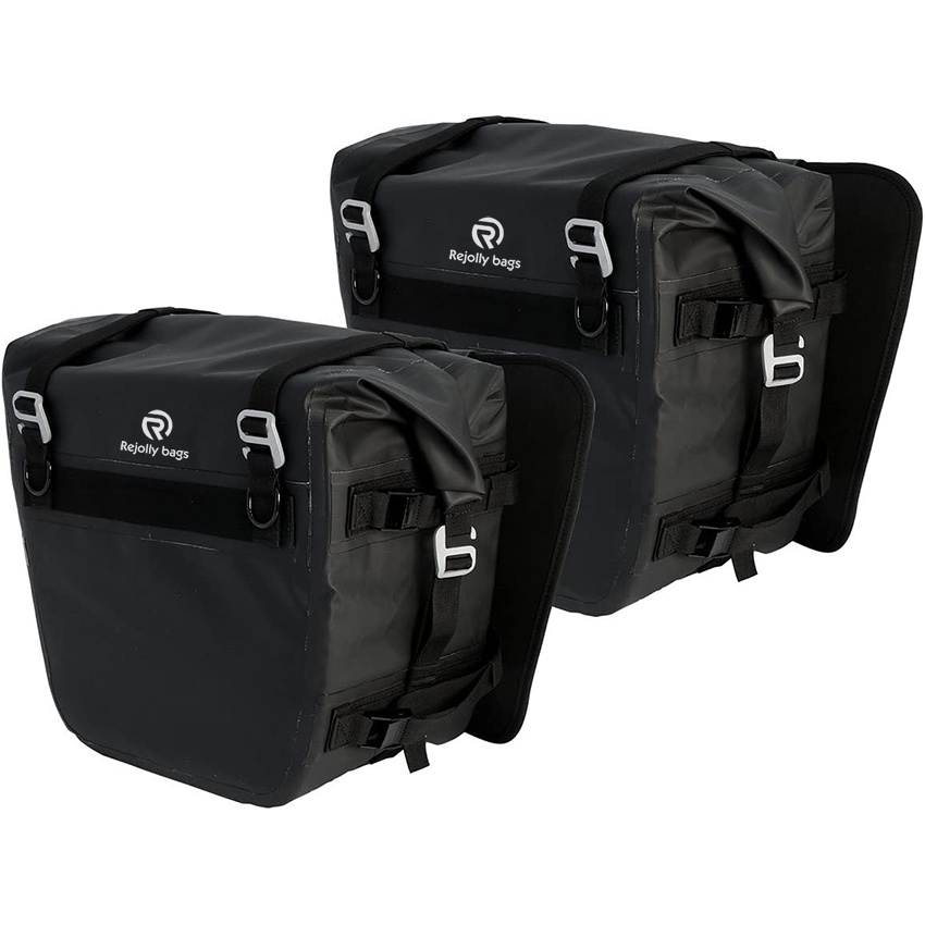 Dry Saddlebags 100% Waterproof Mount to Most Adventure and Dual Sport Motorcycle Racks Bag