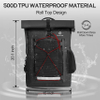 Roll Top Dry Sack Backpack Waterproof Bag Floating Dry Bag for Kayaking Dry Bag
