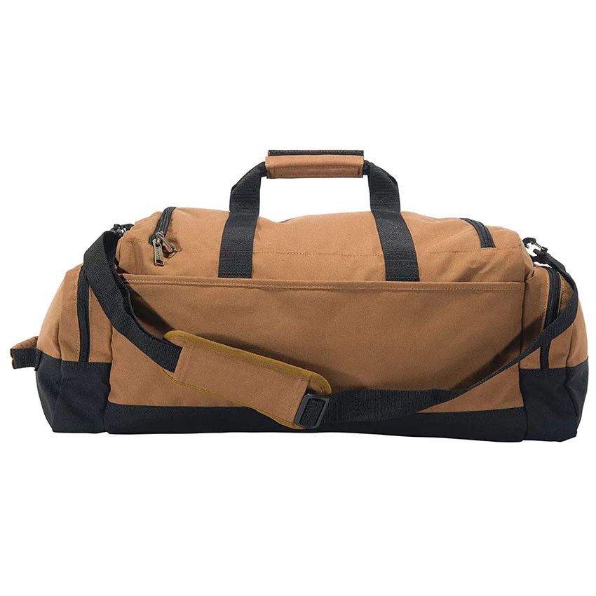 Heavy Duty Utility Duffle with Rear Pocket for a Week Traveling Bag