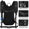 Hiking Hydration Backpack with 2L BPA Free Water Bladder, Small Lightweight and Insulated Pack for Kids, Men and Women to Running, Cycling Hydration Bag