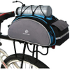 Multifunctional Bicycle Rear Seat Bag Cycling Bike Rack Seat Bag Rear Trunk Pannier Backseat Bag Handbag Shoulder Bicycle Bag