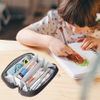 Big Capacity Pencil Case for Girls and Boys, Aesthetic Large Storage Pen Pouch Bag for School College Office Students Adults Pen Bag RJ21650