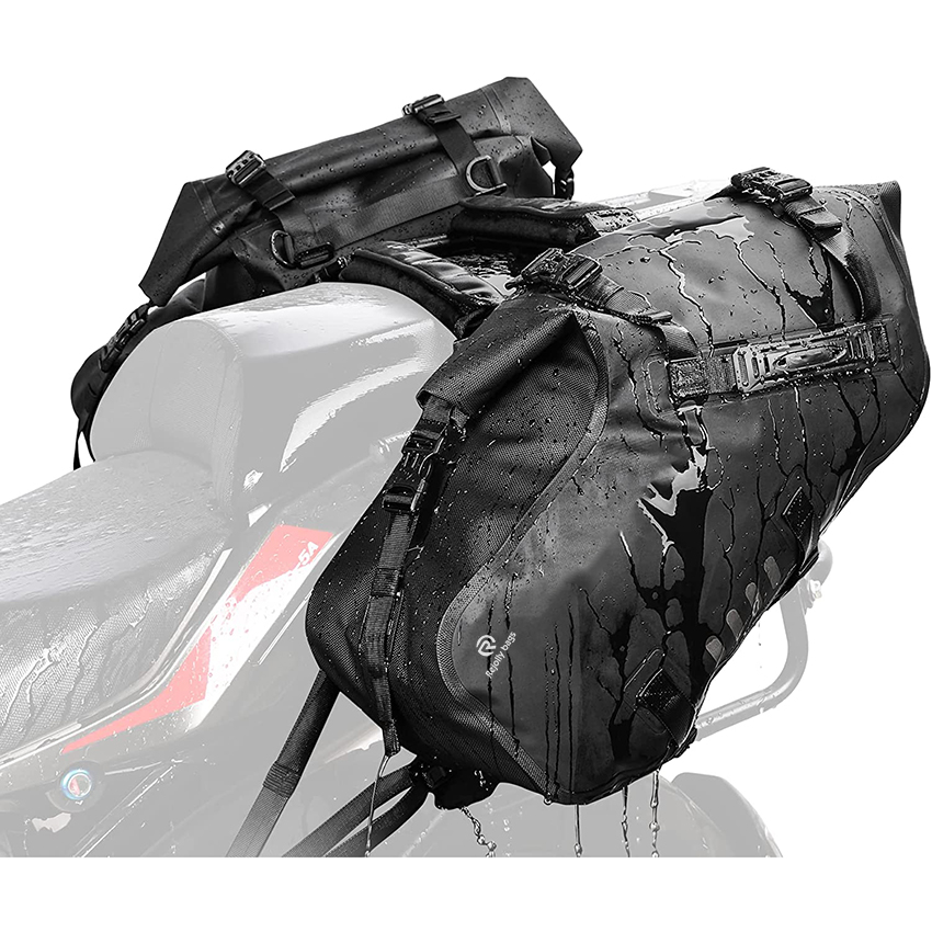 Durable Waterproof Motorcycle Side Saddlebags Dry Bicycle Pannier Bag RJ228349