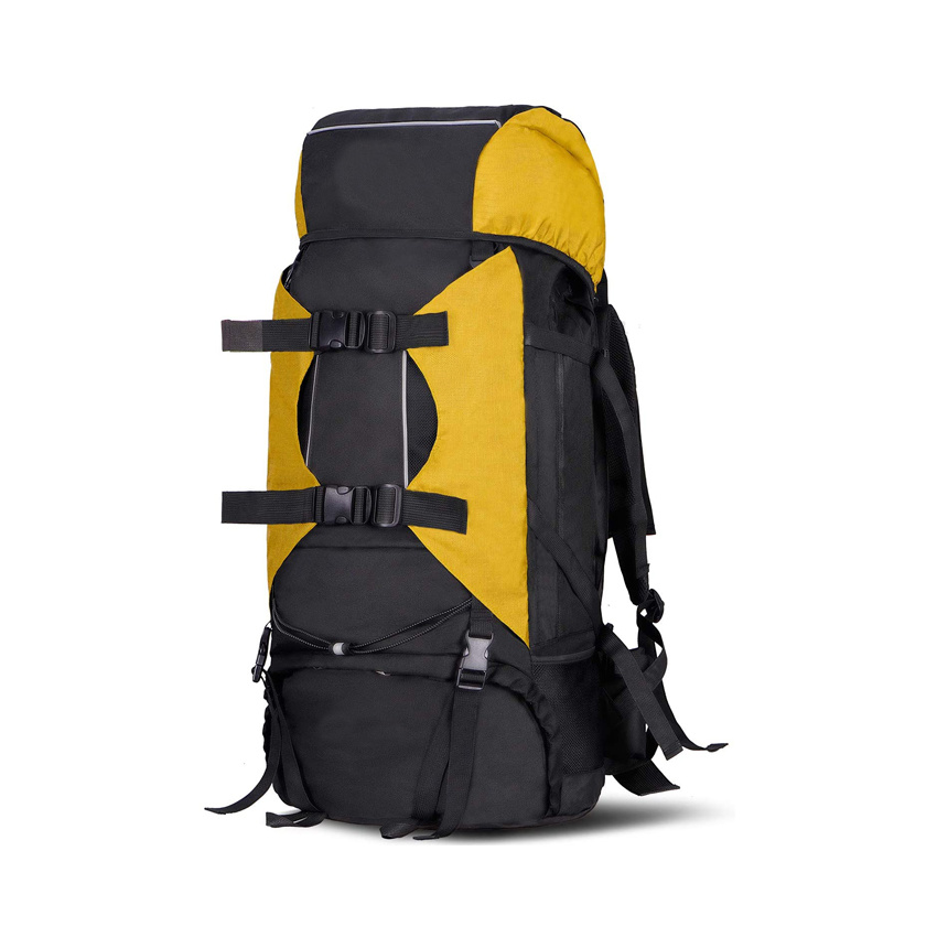 Outdoor Camping Bag Internal Frame Backpack Large Capacity Travel Bag Plus Rain Cover