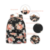 Student Backpack Flower Printing Schoolbags for Laptop Camping Rucksack Travel Bag