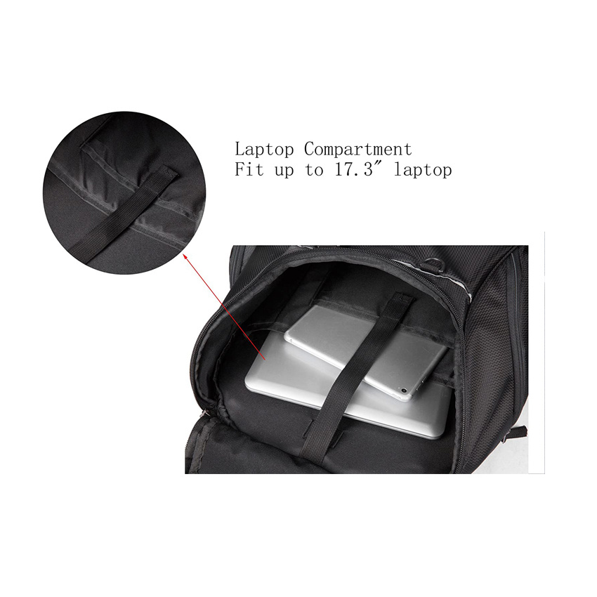 Large Sports Backpack for Swim, Outdoor, Gym, Basketball Sports Bags