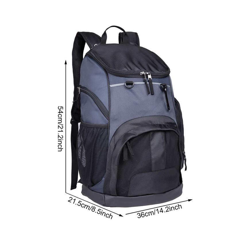 Large Sports Backpack for Swim, Outdoor, Gym, Basketball Sports Bags