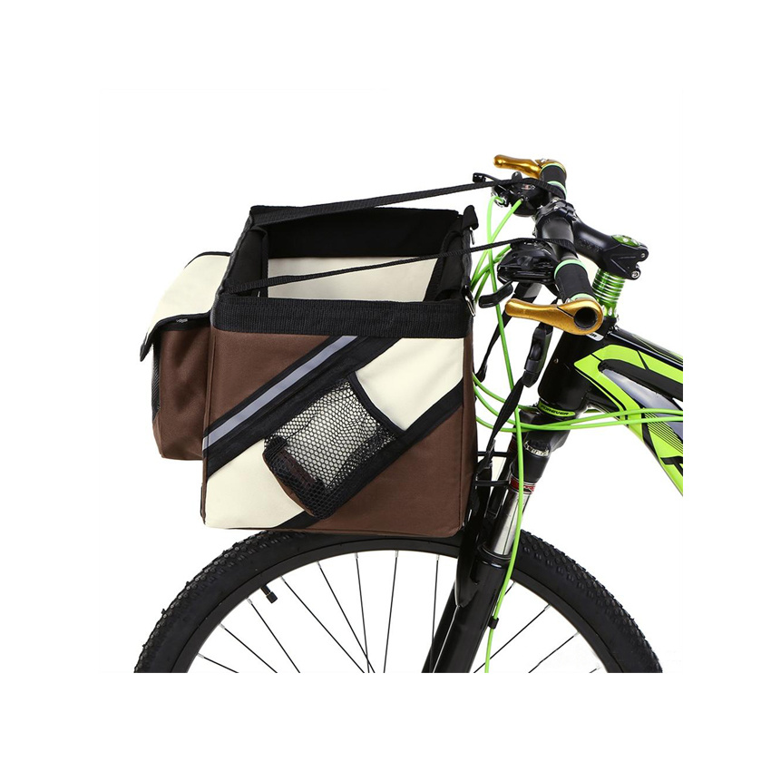 Bike Handlebar Basket Pet Bag Bicycle Front Box Bike Bag Bicycle Front Basket