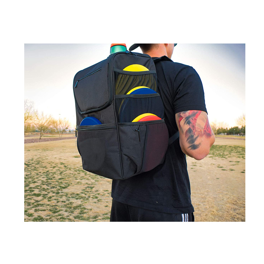 Large Capacity Frisbee Disc Golf Bag Backpack Multi-Functional Outdoor Sports Travel Frisbee Golf Backpack