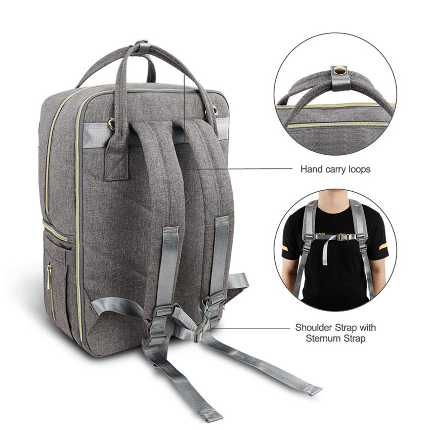 Multifunctional Mummy Bag Designer Woman Diaper Bag Travel Popular Bags