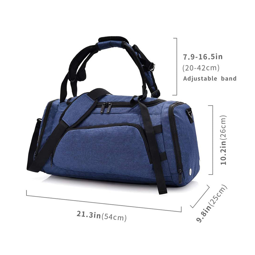 Waterproof Sports Gym Travel Duffel Bag Large Storage Tote Luggage Bag