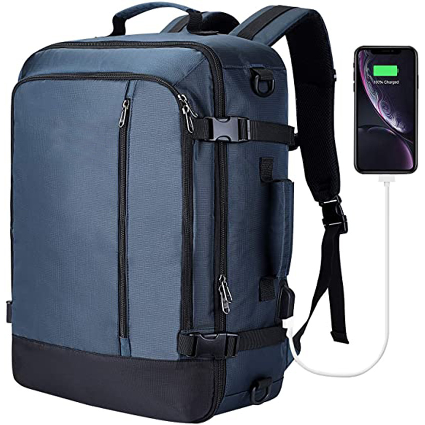 Fashion Laptop Bag Case Carry-on Travel Bag Flying Approved Travel Business Weekend with USB Port Computer Bag