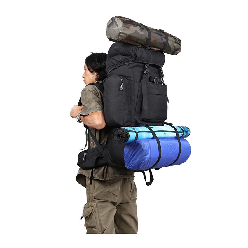 Camping Overnight Hiking Backpack Outdoor Travel Luggage Bag Hiking Sleeping Bag