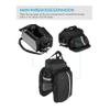 Adjustable Capacity Bicycle Bag Multifunctional Bike Bag Bicycle Pannier Bag