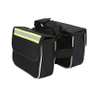 Double Pouches Pannier Waterproof Bicycle Bag Cycling Saddle Bag Front Frame Saddle Top Tube Bag