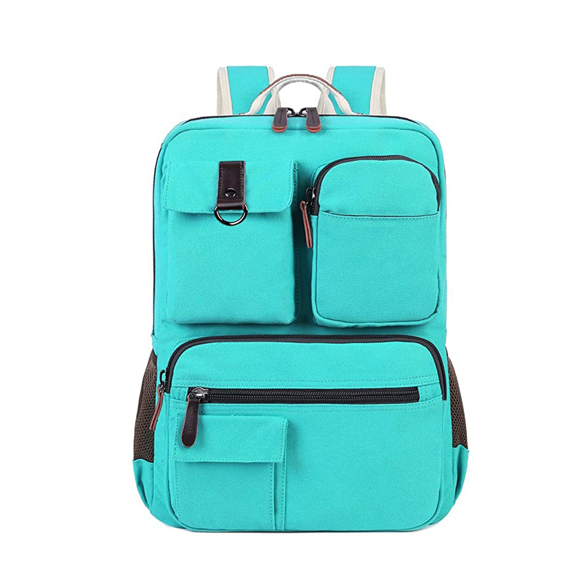 College Backpacks Bookbag Fashion Back Pack Travel School Lightweight Shopping Bag Classic Canvas Computer Bag