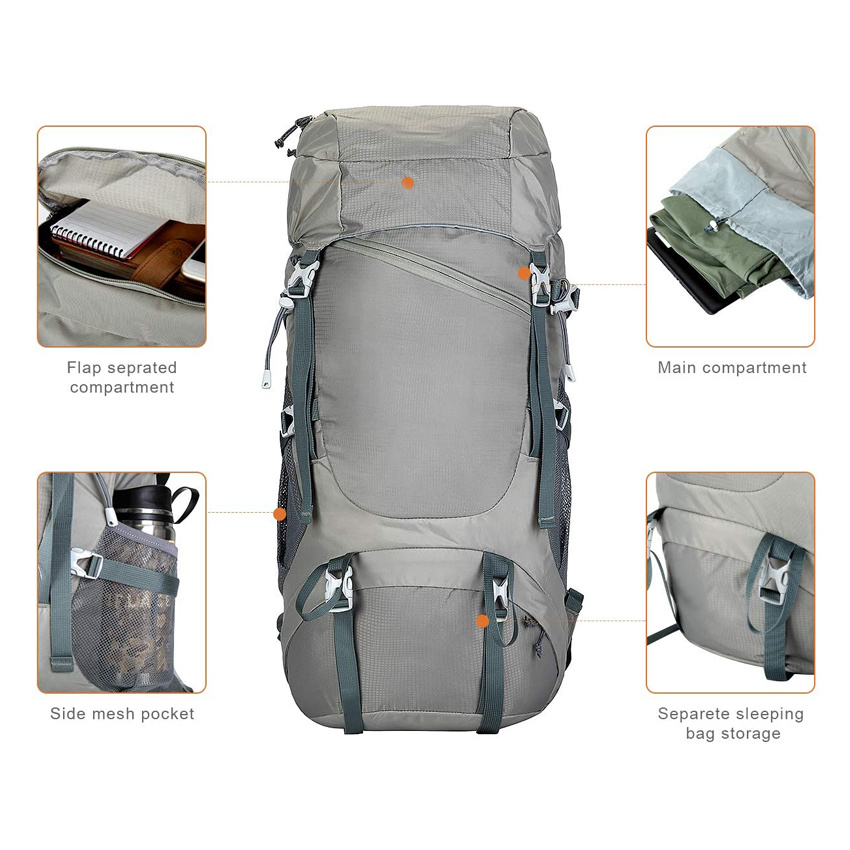 Foldable Travel Bags Large Capacity Outdoor Bag Camping Hiking Backpack