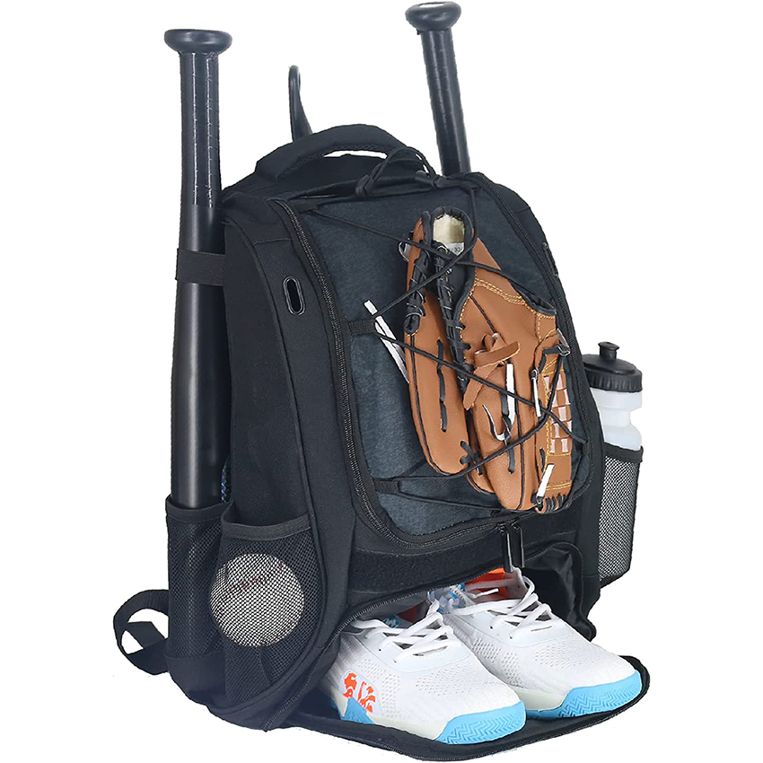 Baseball Backpck Bag For Adult and Youth Baseball & Softball Equipment Bags Bat bag shoes compartment Sports Bag RJ196199