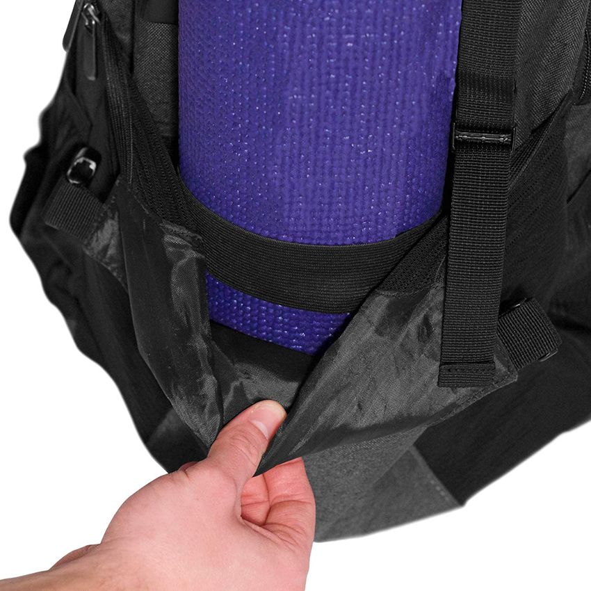 Heavy Duty Multi Pocket Large Sports Gym Equipment Yoga Multi Purpose Backpack with 2 Pockets Sports Bag RJ196184