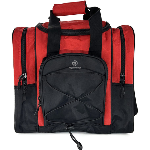 Bowling Ball Bag for Single Ball - Bowling Ball Tote Bag with Padded Ball Holder, 2 Pockets fit Bowling Shoes Accessories Sports Bag RJ196151