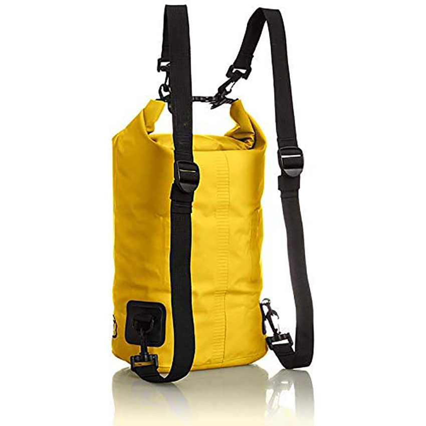 Waterproof Outdoor Dry Backpack 10L Roll-Top Closure Side Dry Bag RJ228372