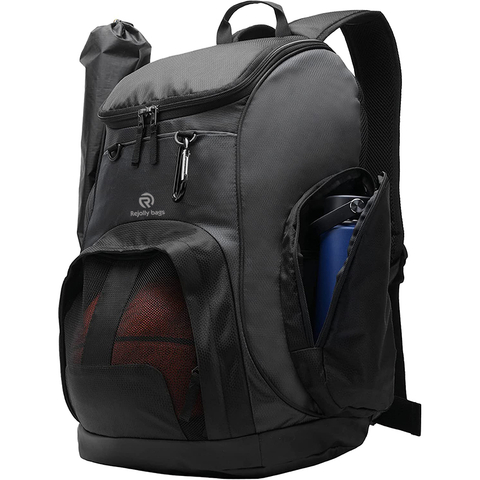 Basketball Backpack Large Sports Bag for Men Women with Laptop Compartment, Soccer, Volleyball, Swim, Gym, Travel Ball Bag RJ196108