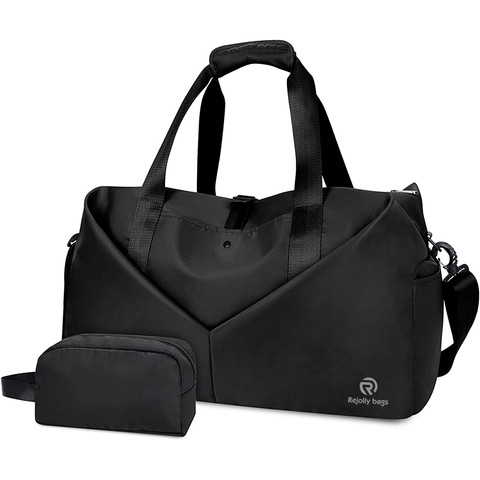 Gym Duffel Bag with Wet Pocket Shoes Compartment Portable Overnight Weekender Travel Yoga Sports Bag RJ196168