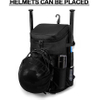 Youth&Adults Sports Exercise Training Softball Soccer Coach Baseball Bat Equipment Backpack Bags Shoe Compartment with Hook for Helmet Baseball Bags RJ19666