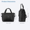 Expandable Convertible Weekender Overnight Shoulder Bag Gym Tote Bag Travel Duffel Bag with Wet Pocket for Men, Women Duffel Bags RJ204212
