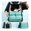 Expandable Cat Carrier Backpack Ventilated Collapsible Pet Bag for Travel Hiking and Outdoor