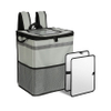 Thermal Insulated Food Delivery Backpack Reusable Cooler Bag Camping Beach Bag