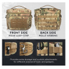 Insulated Lunch Bag Tactical Lunch Box for Adults Desert Camo Camping Work Picnic Bag