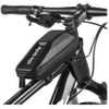 Elegant Choise Waterproof Bike Top Tube Bag Front Bike Phone Bag with Double Zipper Handlebar Bicycle Frame Bag