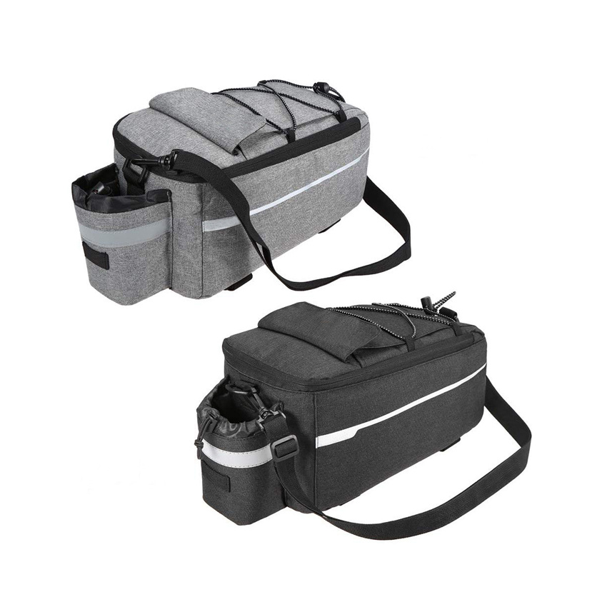 Bicycle Cooler Bag for Cold or Hot Items Bike Rear Rack Storage Case Bike Pannier Bag
