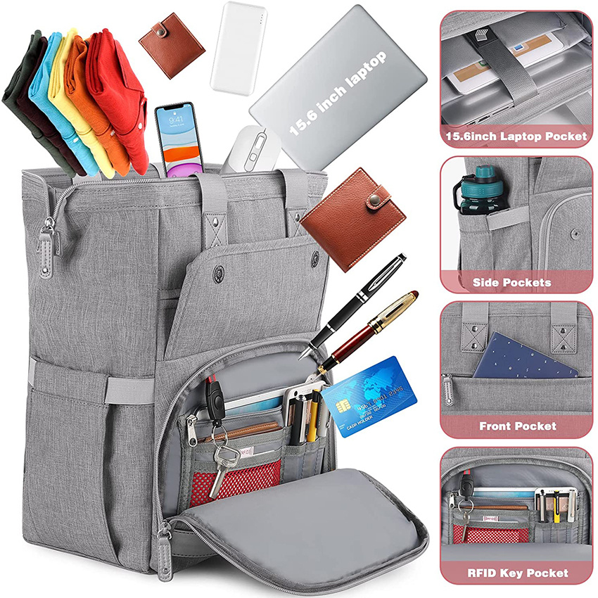 Computer Backpack Doctor Teacher Work Purse Bookbag College School Water Resistant Travel Casual Shoulder Bag Laptop Bag