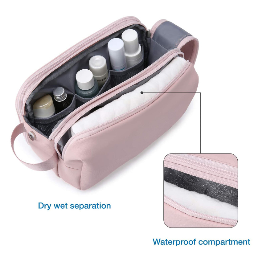 Toiletry Bag for Women Cosmetic Travel Bag Water-Resistant Large Makeup Bag